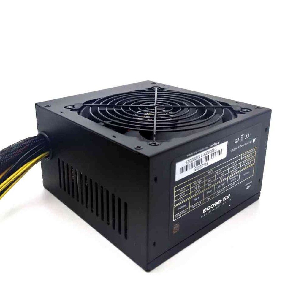 Fonte para Micro Computador ATX 600W Real C3tech 80 Plus Bronze PFC Ativo  PS-G600B sem Cabo de Força