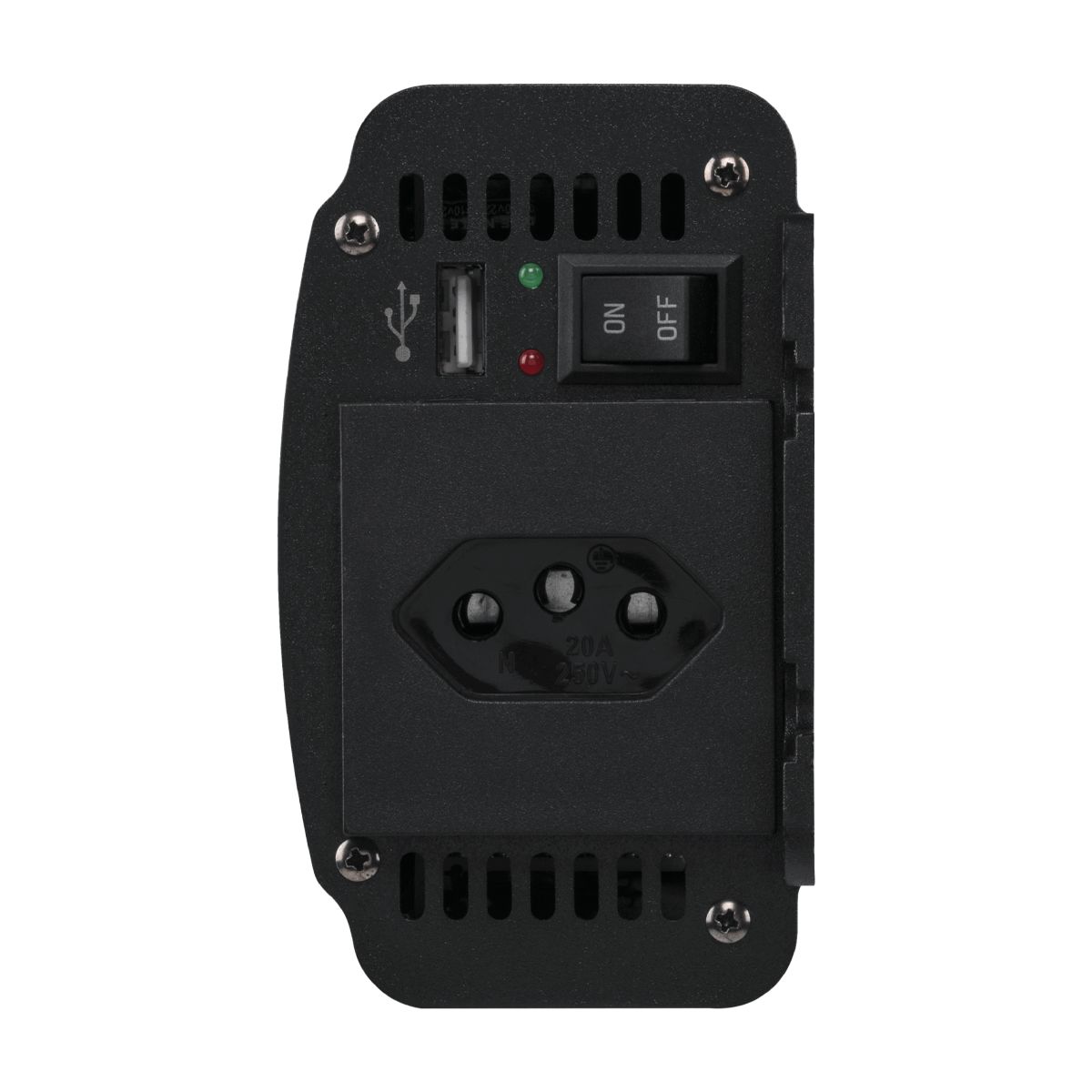 Inversor 400W 24VCC 127VAC Onda Modificada IMV 401 Intelbras