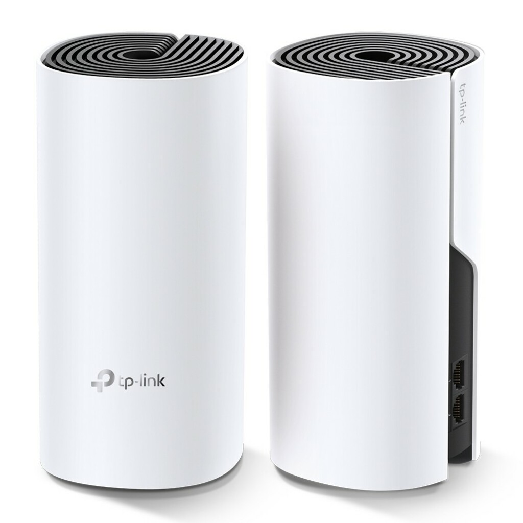 Roteador Wireless Tp-Link AC1200 Gigabit Dual Band Mesh com 2 Antenas Internas - DECO M4 - Vendido 2 Pack