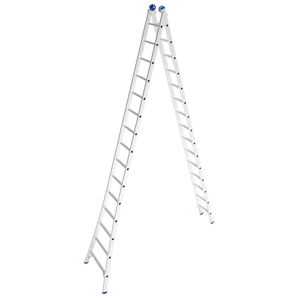 Escada de Alumínio Extensiva 2 x 15 Degraus Mor - 5211