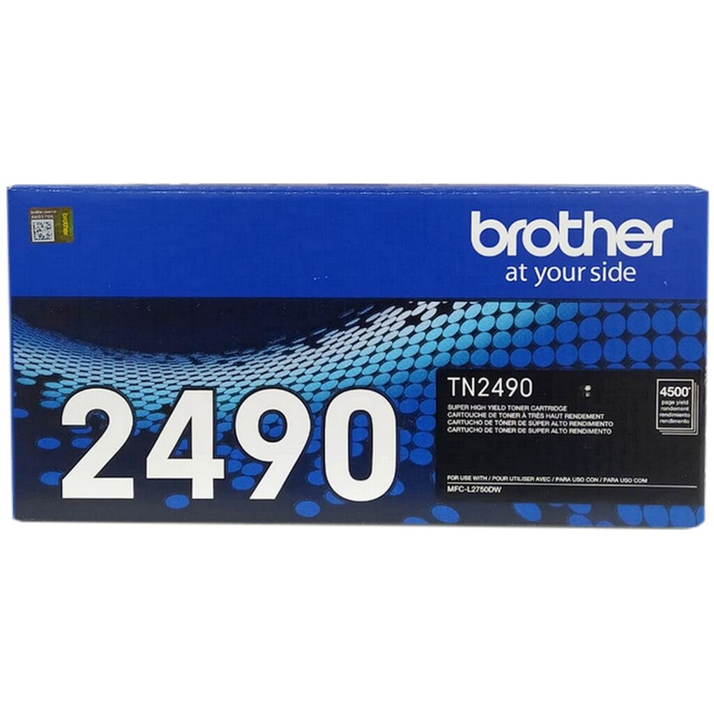 Toner Brother Preto Original - TN2490BR - 4.500 páginas para MFCL2750DWM