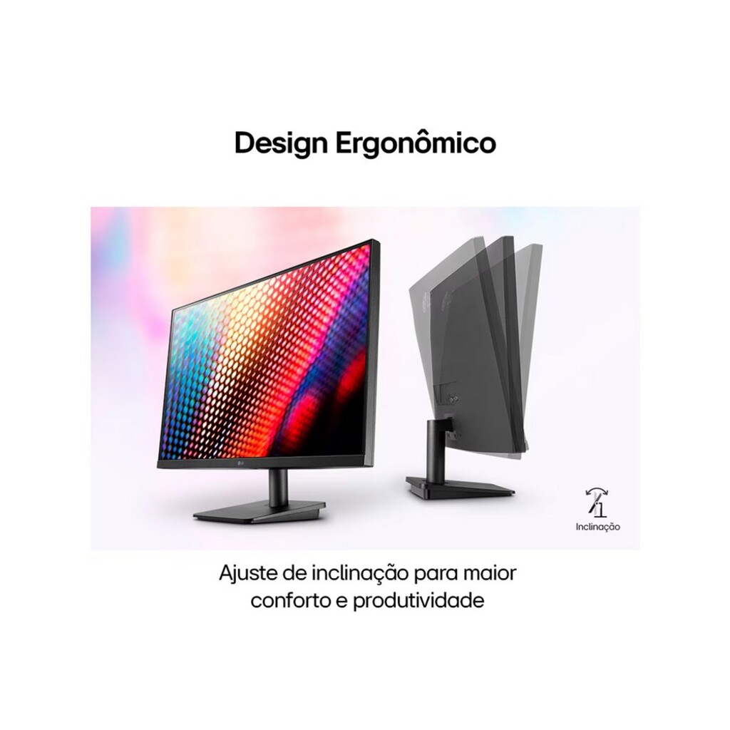 Monitor LG 22MP410-B Tela 21,5 LED Preto D-Sub/HDMI
