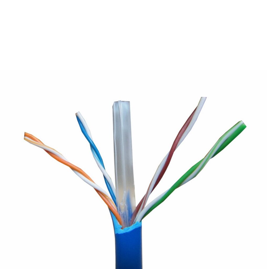 Cabo CFTV 23AWG Seccon Seclan Cat.6 4 Pares Caixa com 305 Metros Azul - LS-CAT6 ANATEL