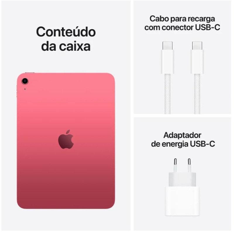 Apple iPad 11 Wi-Fi Rosa 11″ Chip A16 Bionic 256 GB