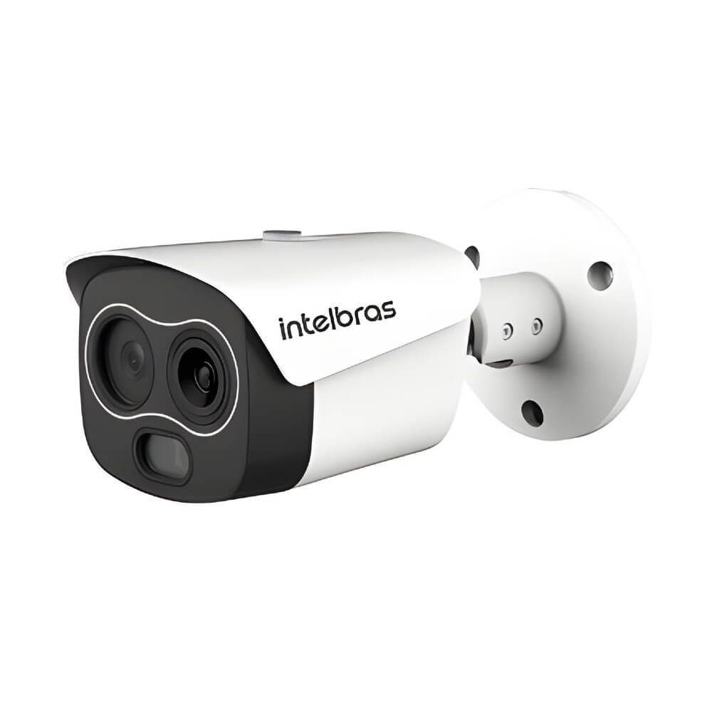 Câmera Infra IP Térmica VIP 5207 T FT Detecção de Fogo Intelbras