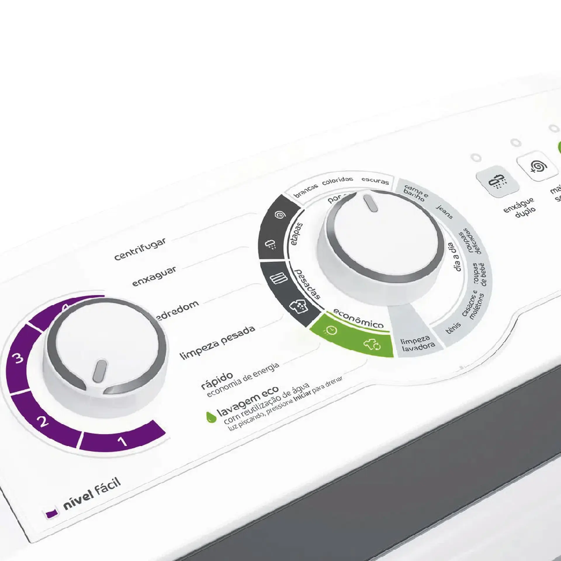 Máquina de Lavar Consul 12Kg Automática Ciclo Edredom Cesto Inox CWH12BB - Branco - 110 Volts