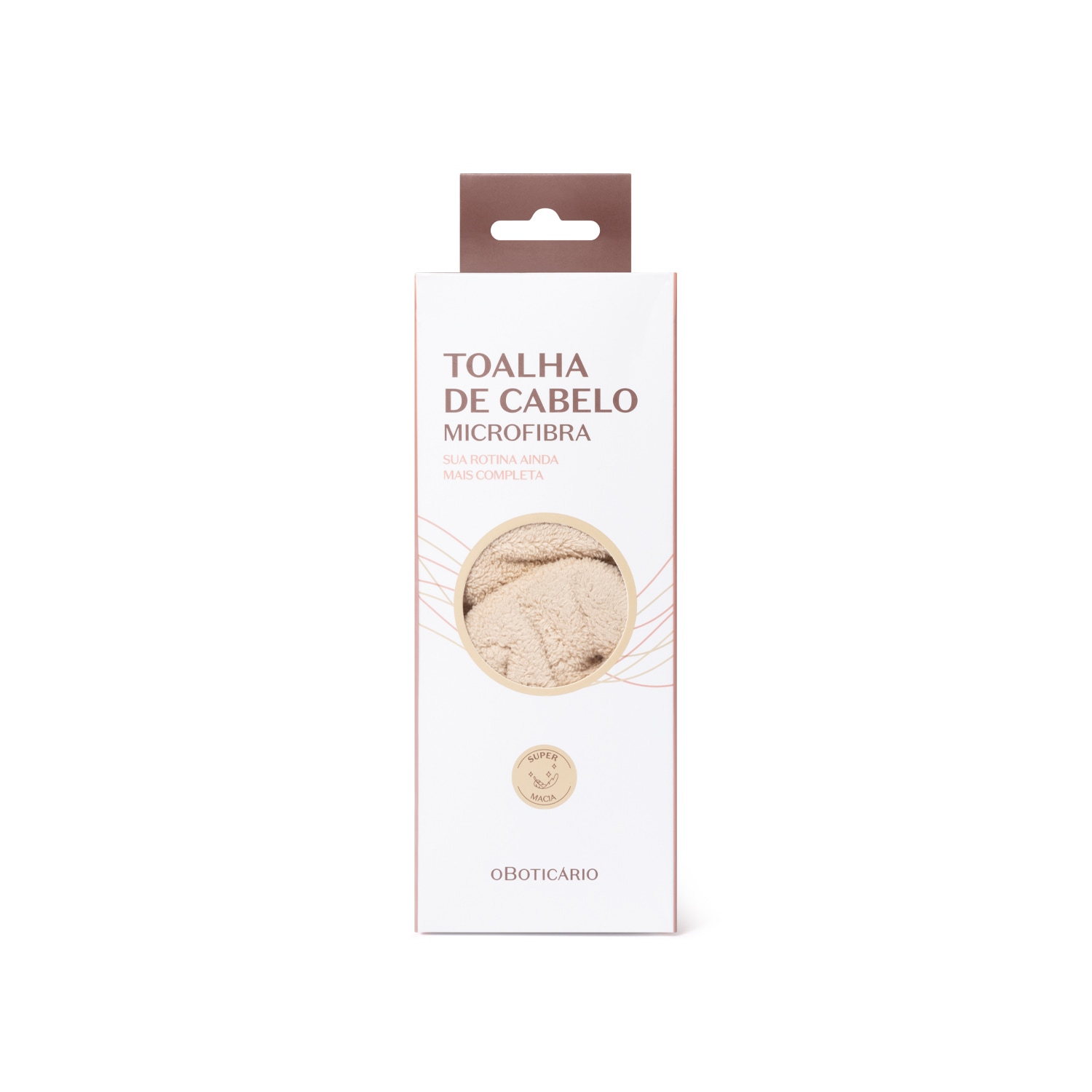 Toalha de Cabelo Microfibra O Boticário
