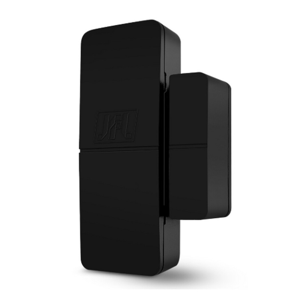 Sensor de Abertura sem Fio Tecnologia Duo+ Alcance até 800 Metros JFL - SL-320 DUO+ BLACK
