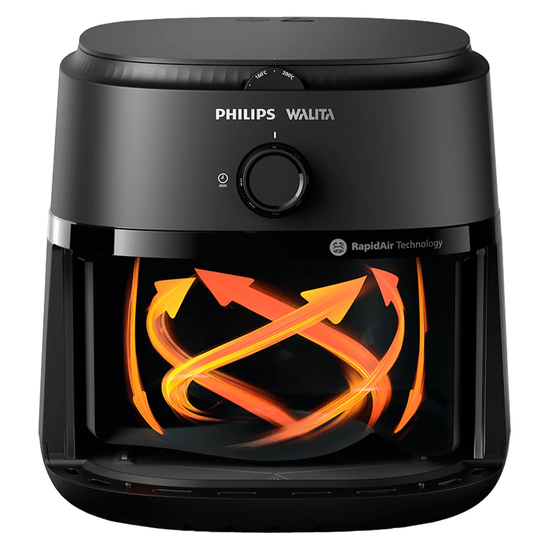 Fritadeira Elétrica Philips Walita Série 1000 6,2L 1700W - Preto - 110 Volts