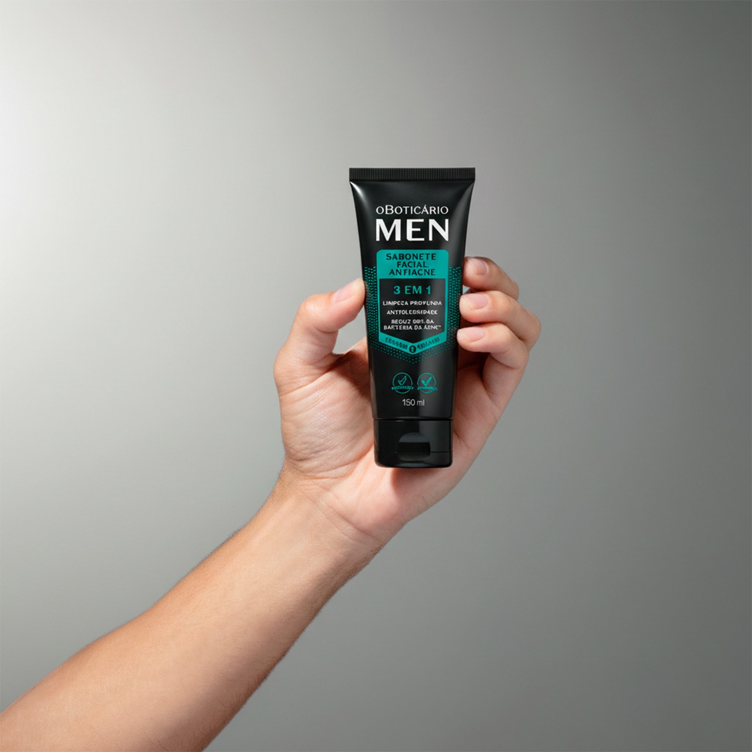 Sabonete Líquido Facial 3 Em 1 MEN 150ml