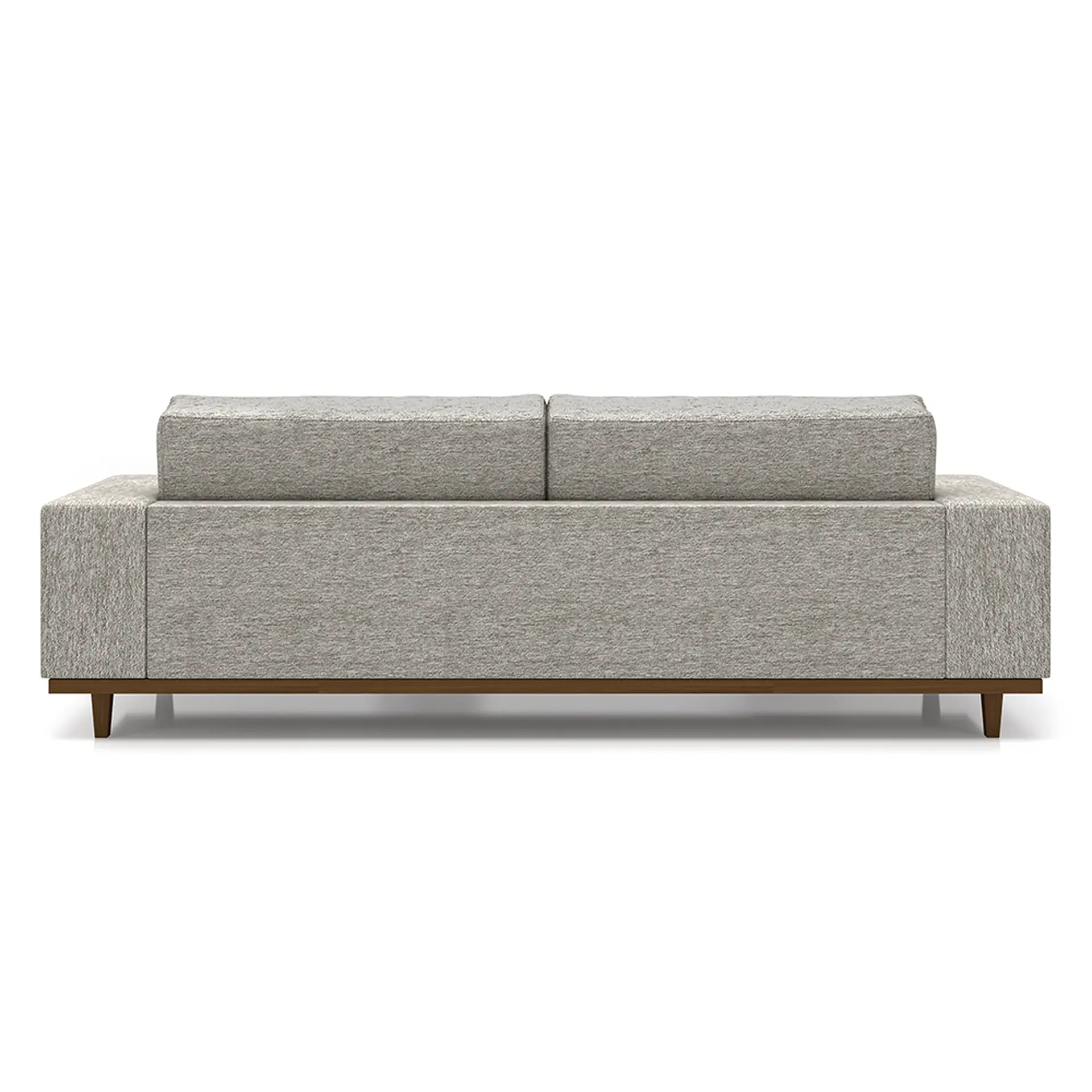 Sofá 3 Lugares 254cm Pluma Mumbai - Linho Bege