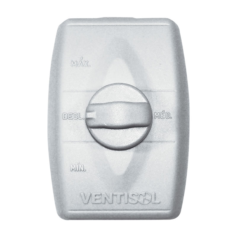 Ventilador de Parede Ventisol 70cm Bivolt 230W 3 Pás Preto 4201