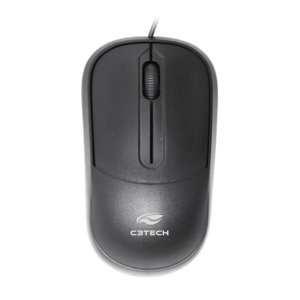 Mouse USB C3Tech MS-35BK 1000 Dpi Preto