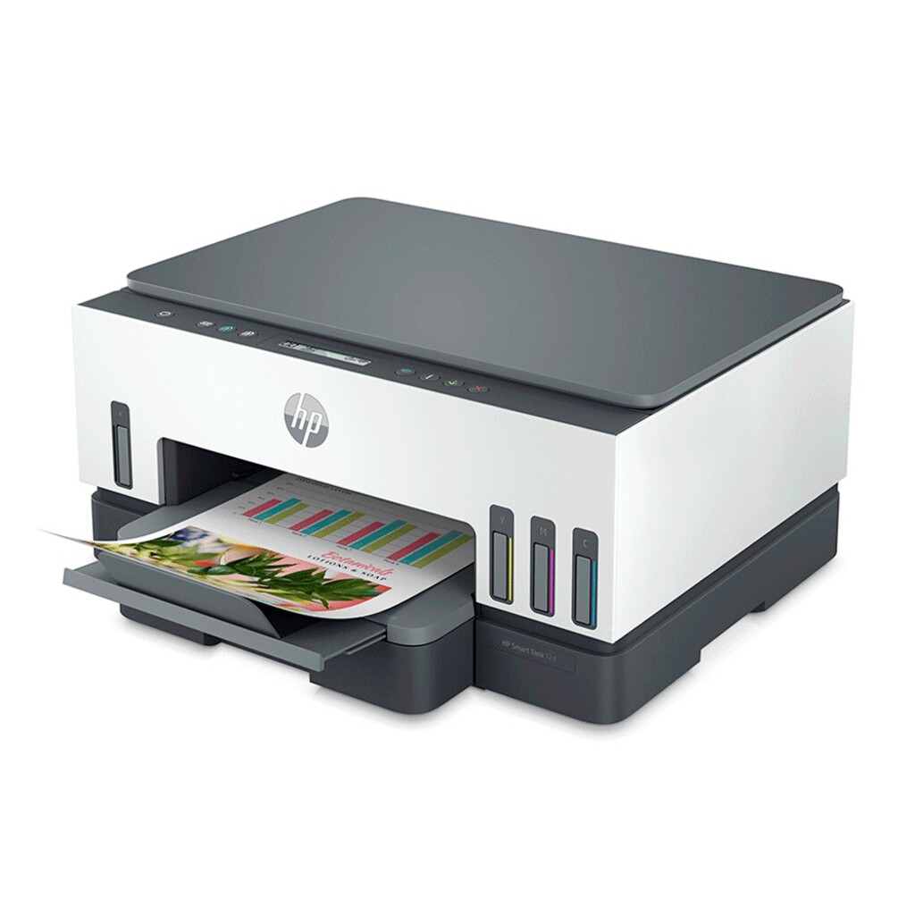 Multifuncional HP 724 Tanque de Tinta 15ppm até 1200dpi USB/WIFI/Bluetooth