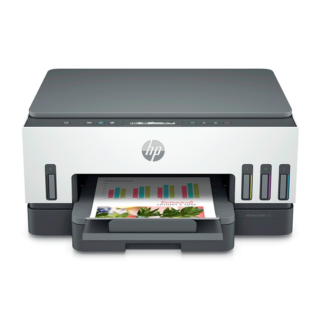 Multifuncional HP 724 Tanque de Tinta 15ppm até 1200dpi USB/WIFI/Bluetooth