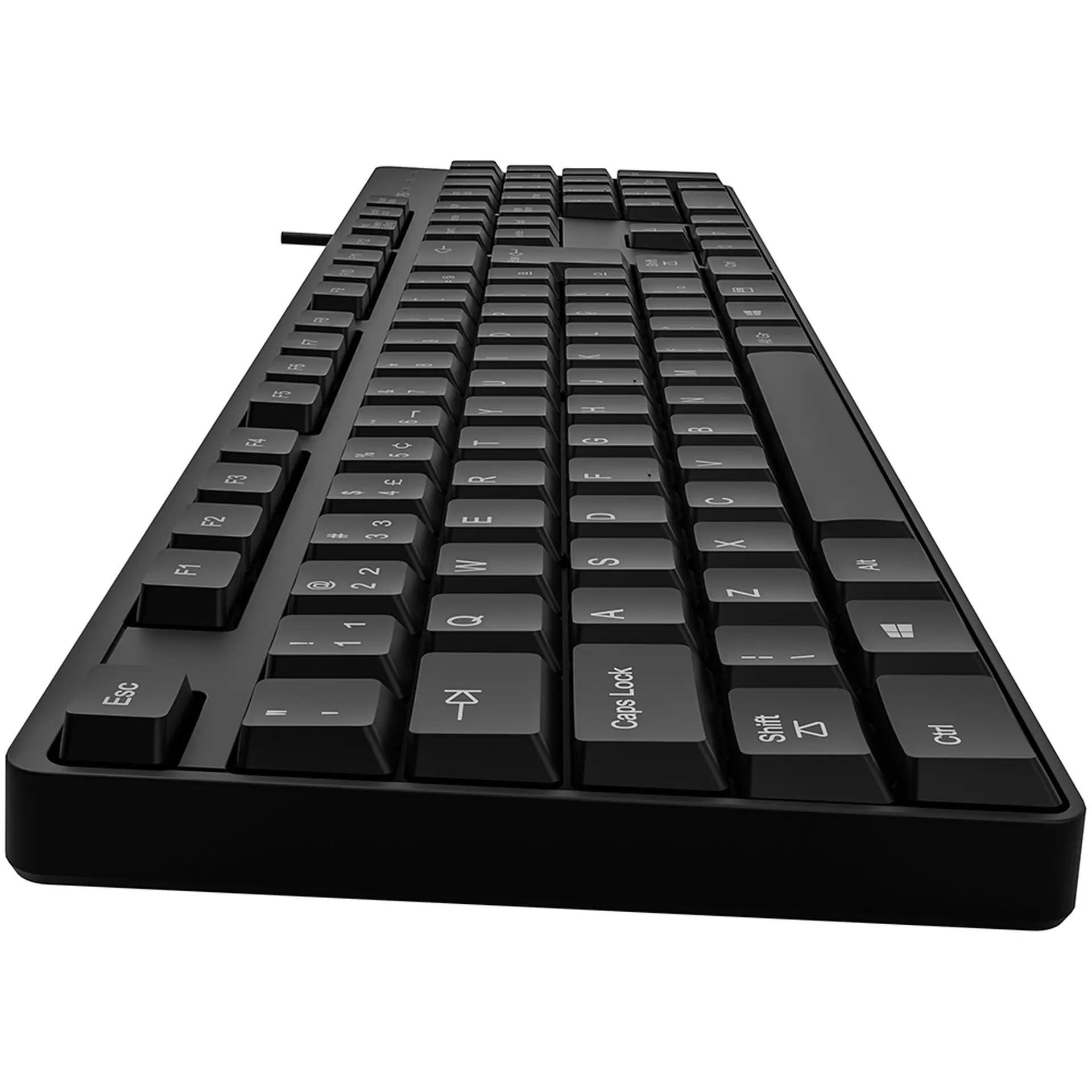 Teclado com Fio Philips SPK625 USB ABNT2 com 107 Teclas - Preto