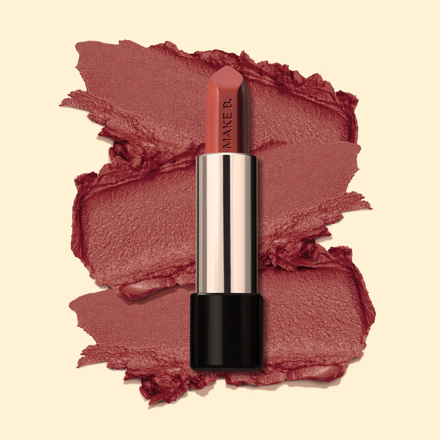 Batom Cremoso Marrom Soft Nude Make B. 3,6g