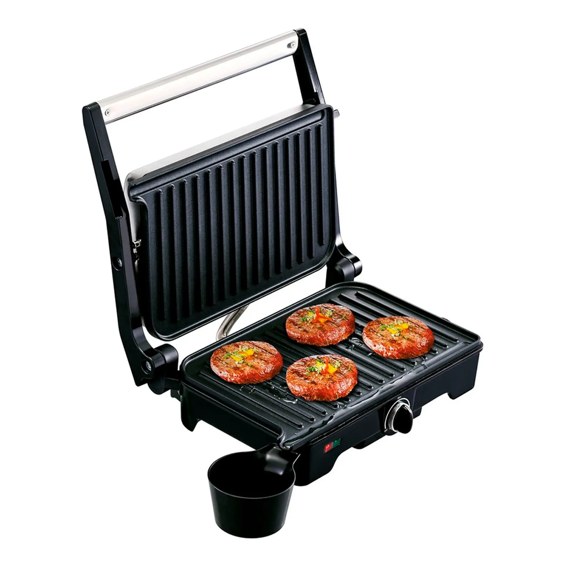 Grill Sanduicheira Arno GNOX Dual Abertura 180º 1100W - Inox - 110 Volts