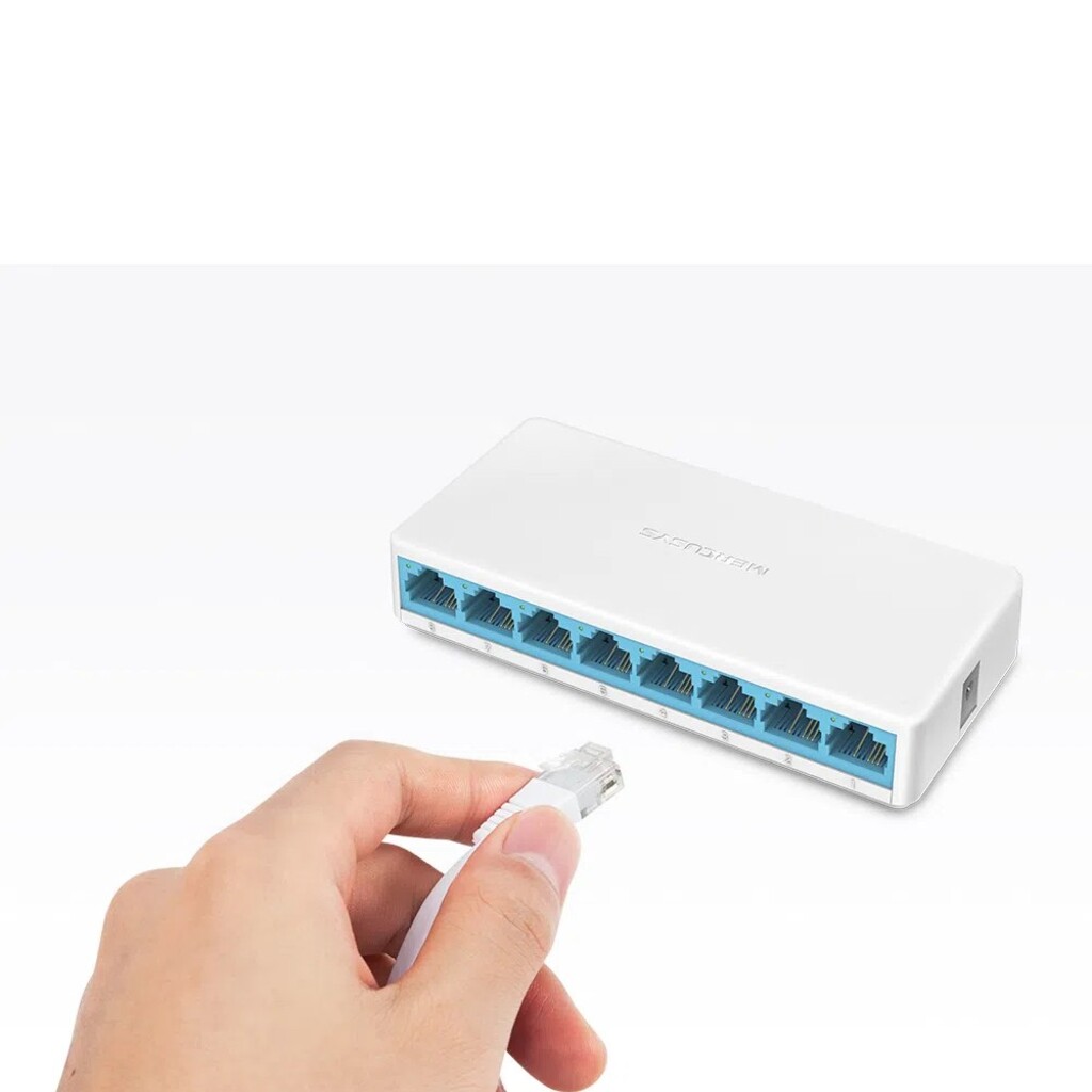 Switch Mercusys MS108 8 Portas 10/100 Mbps - MS108