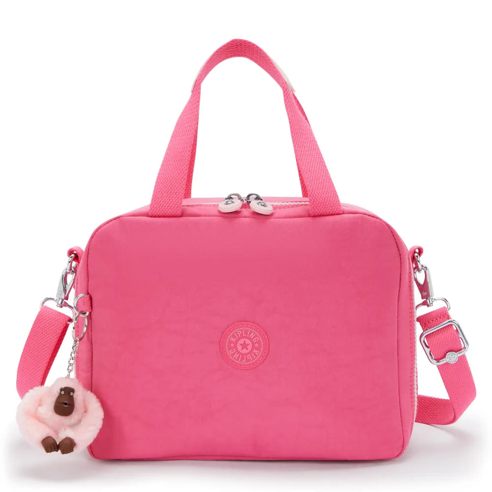 Lancheira Kipling Miyo True Pequena Pink