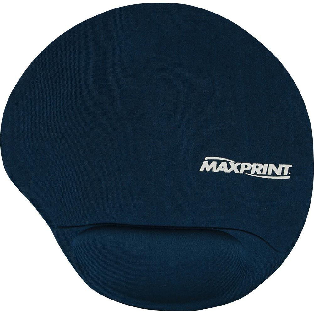 Mouse Pad Maxprint com Apoio em Gel Azul