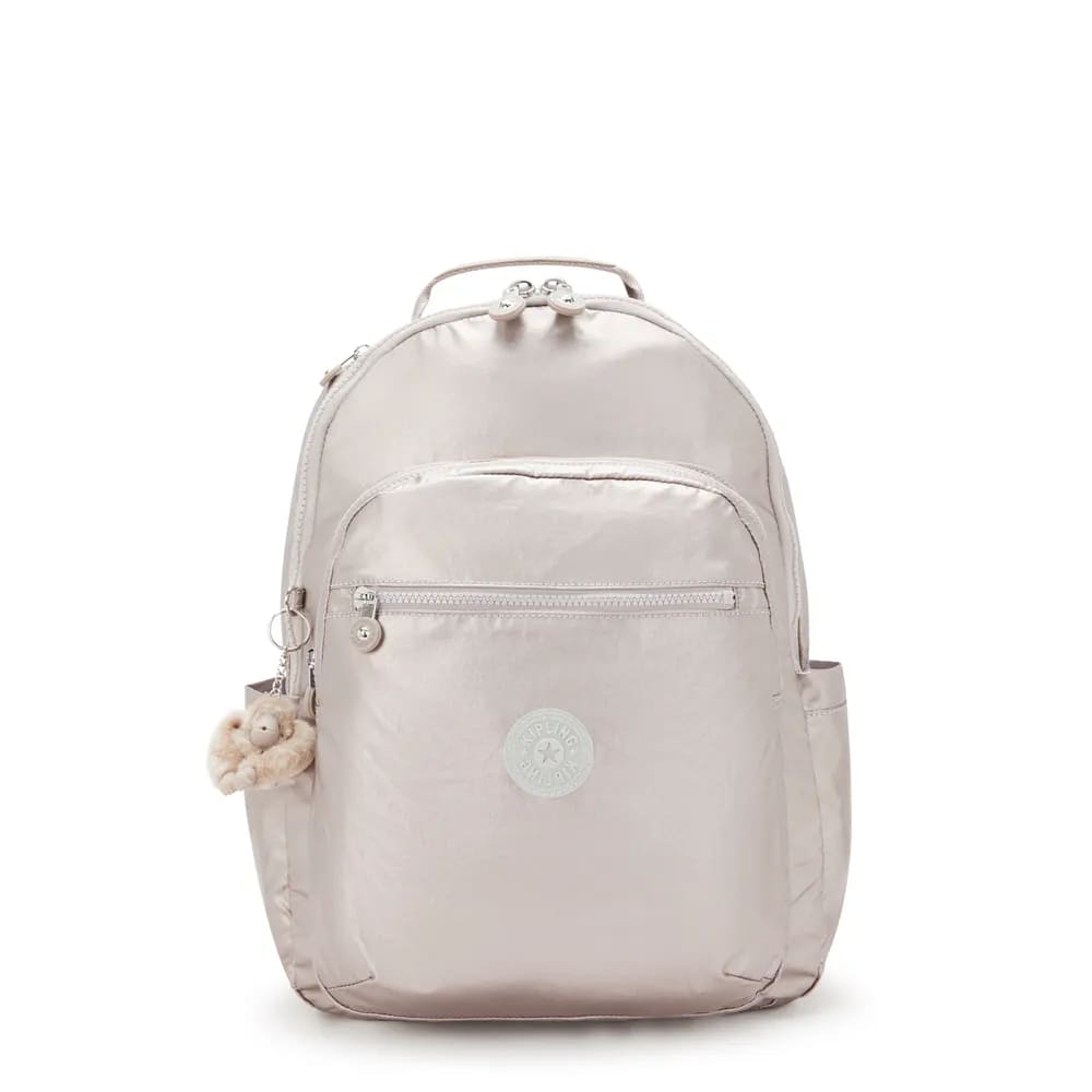 Mochila Kipling Seoul Metallic Glow Grande