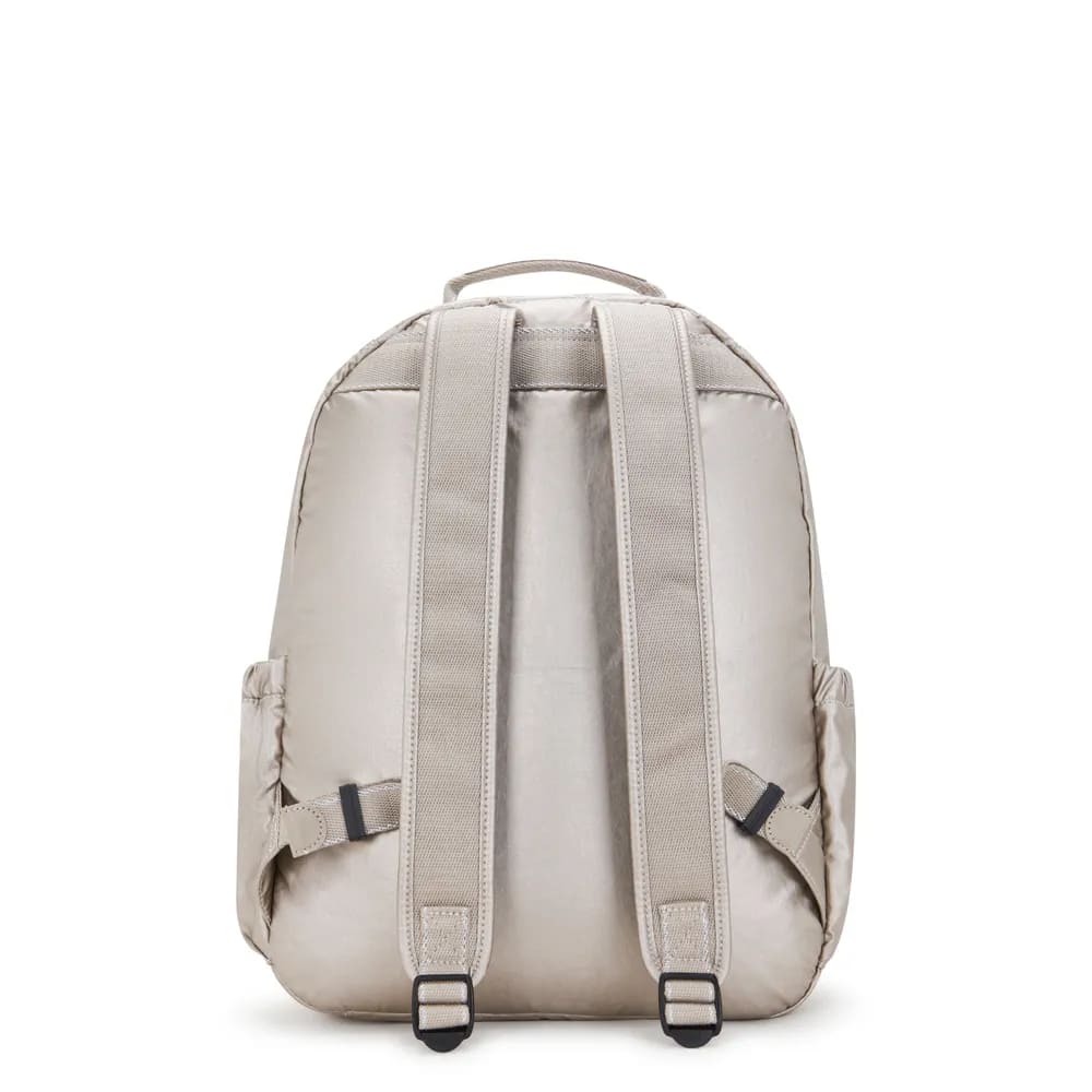 Mochila Kipling Seoul Metallic Glow Grande