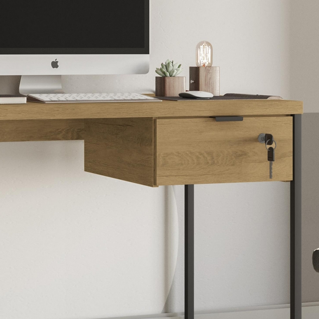 Gaveteiro de Mesa com Chave Freijó Linha Industrial Kappesberg 1003TI