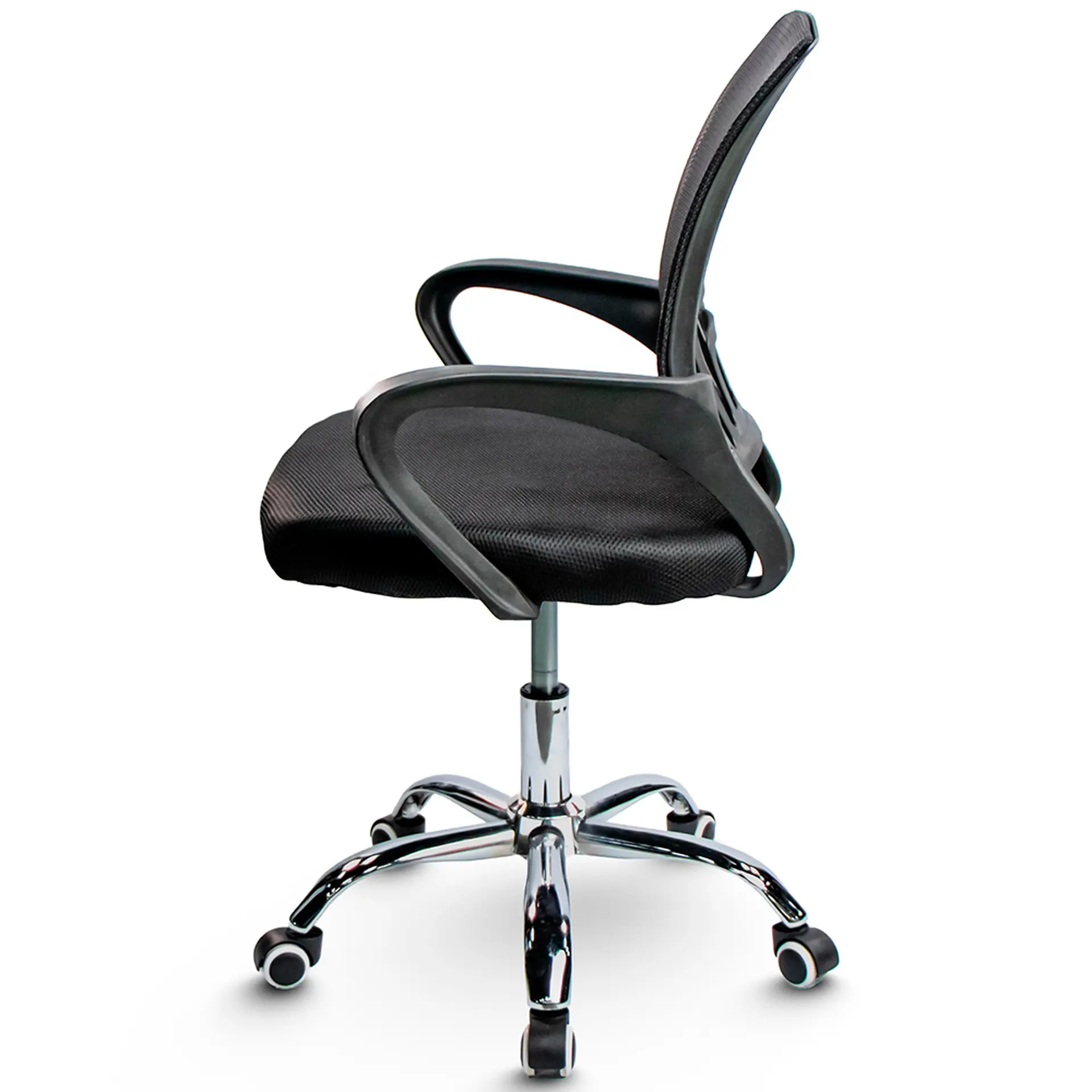Cadeira Giratória Mark Blank Secretária com Tela Mesh CMB-S1 - Preto