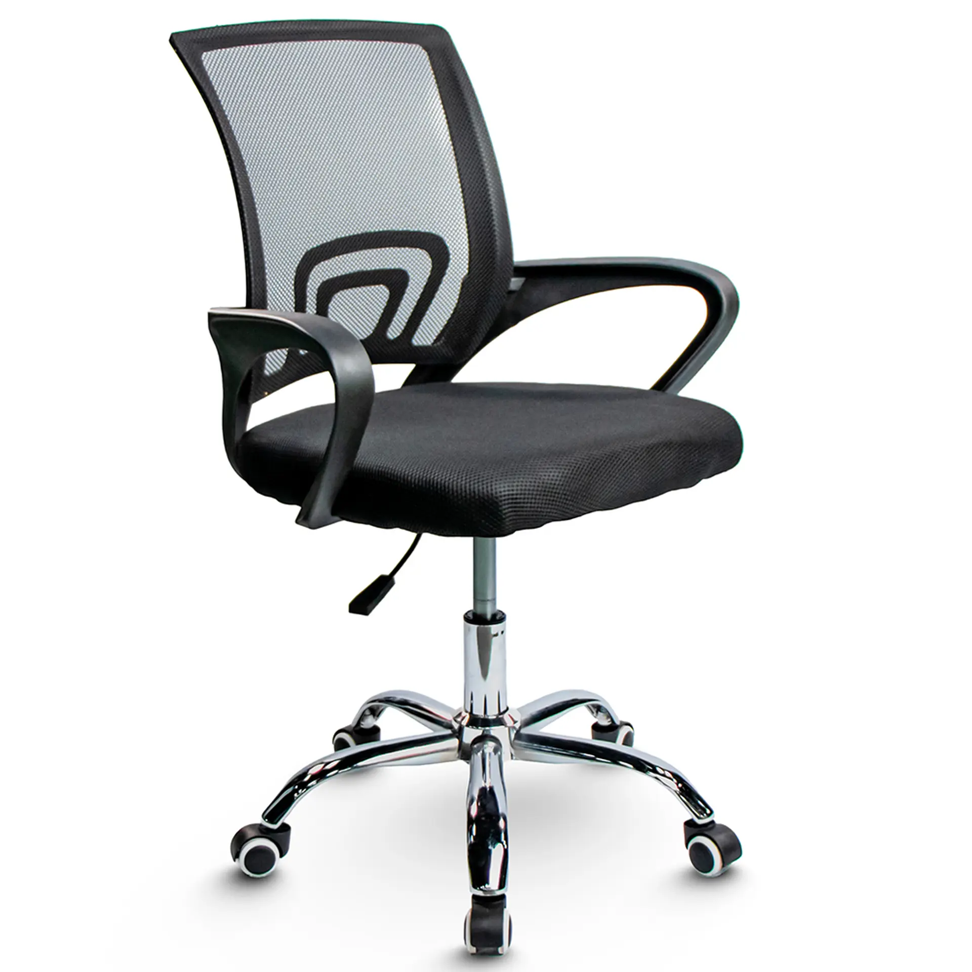 Cadeira Giratória Mark Blank Secretária com Tela Mesh CMB-S1 - Preto