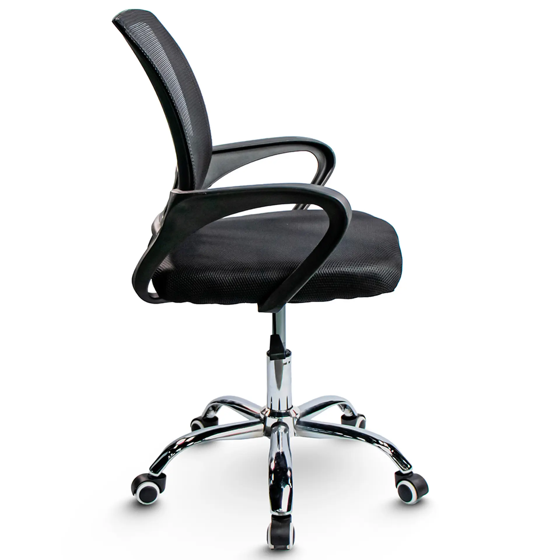 Cadeira Giratória Mark Blank Secretária com Tela Mesh CMB-S1 - Preto
