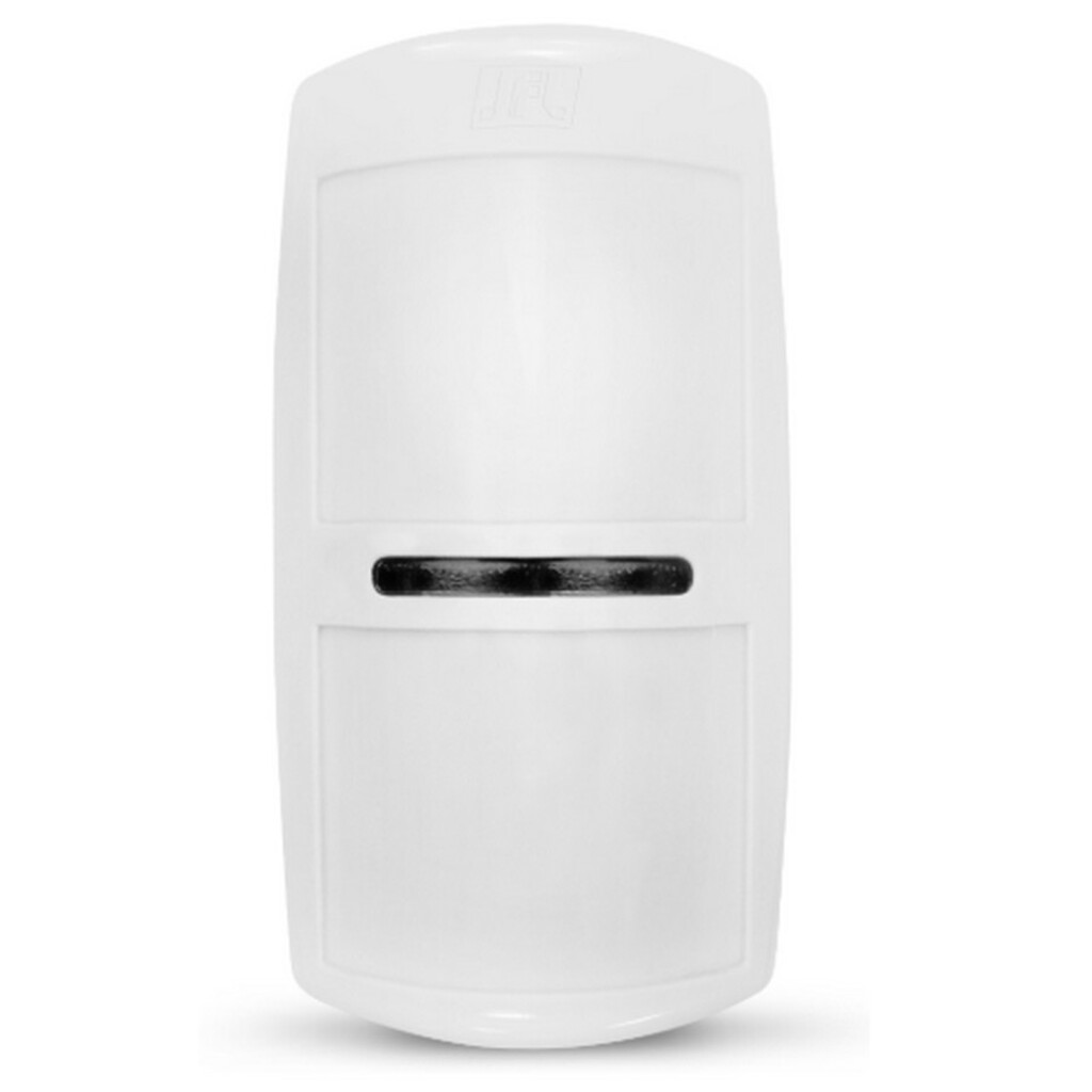 Sensor Infravermelho Passivo com Fio Tecnologia BUS e Duplo Pir Digitall Função Pet Alcance 14 Metros JFL - DS-520 BUS