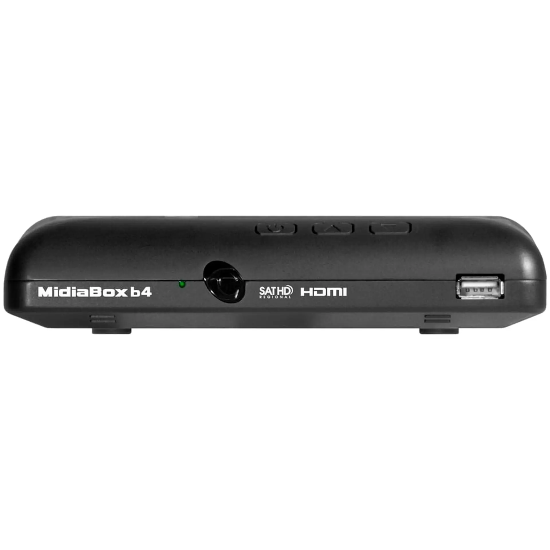Antena Super Digital Monoponto + Receptor Midia Box B4 HD USB HDMI Century
