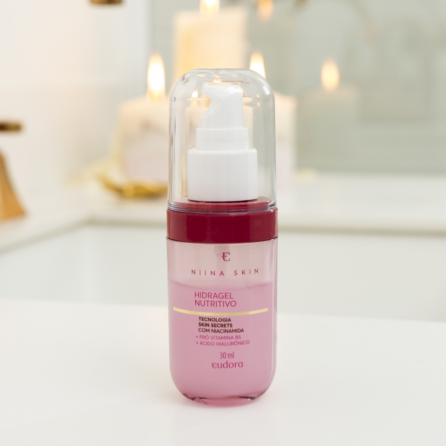 Combo Niina Skin: Hidragel Nutritivo 30ml + Demaquilante 100ml