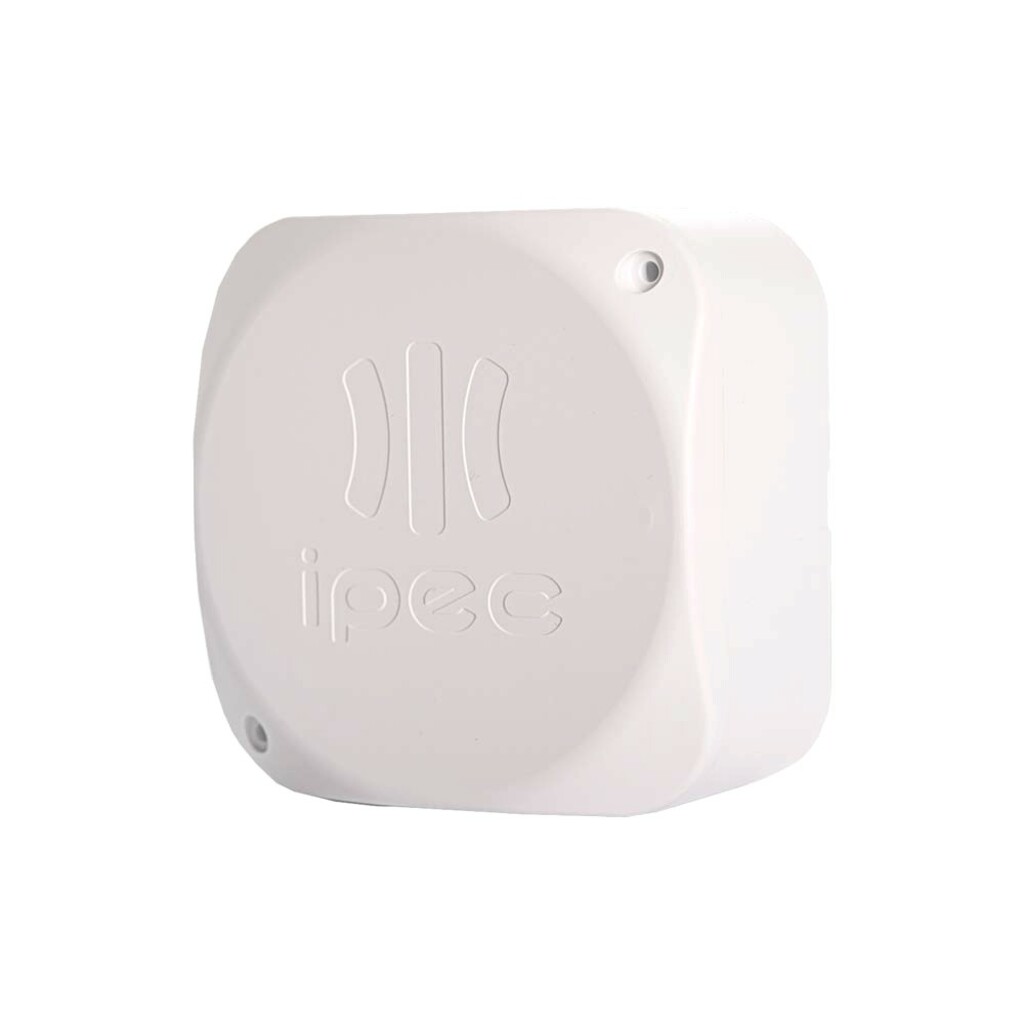 Caixa de Passagem para CFTV Quadrada Branco 10x10x5cm In box Ipec - A2339