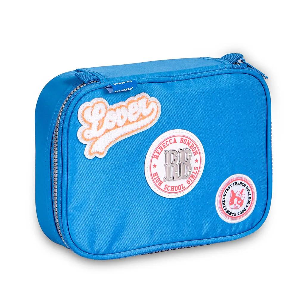 Estojo Escolar Box Rebecca Bonbon Pens College Cores