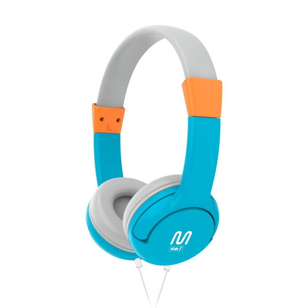 Fone de Ouvido Headset com Microfone com Plug P2/P3 Azul Kids Multilaser - PH377