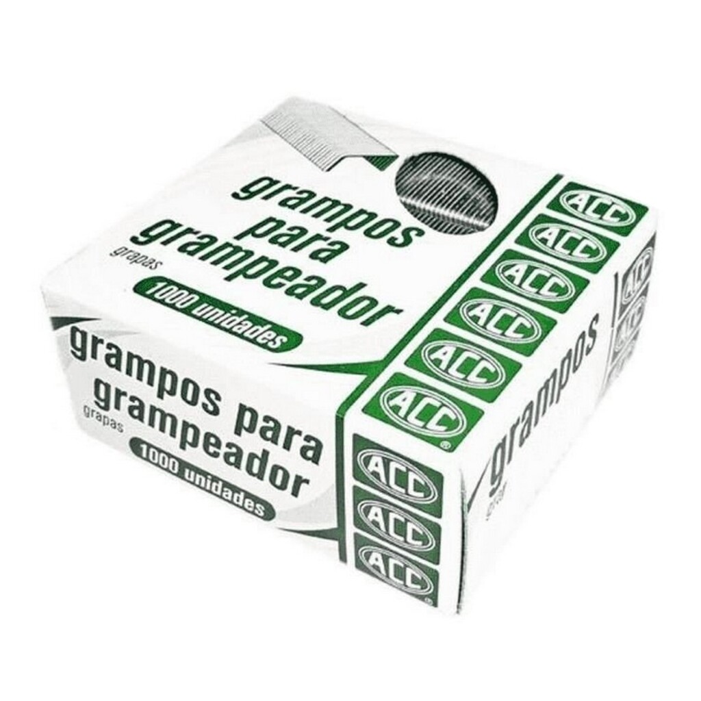 Grampos Galvanizado 9/6 - 23/6 Caixa com 1000 Unidades - ACC - 9.24.11.11-6