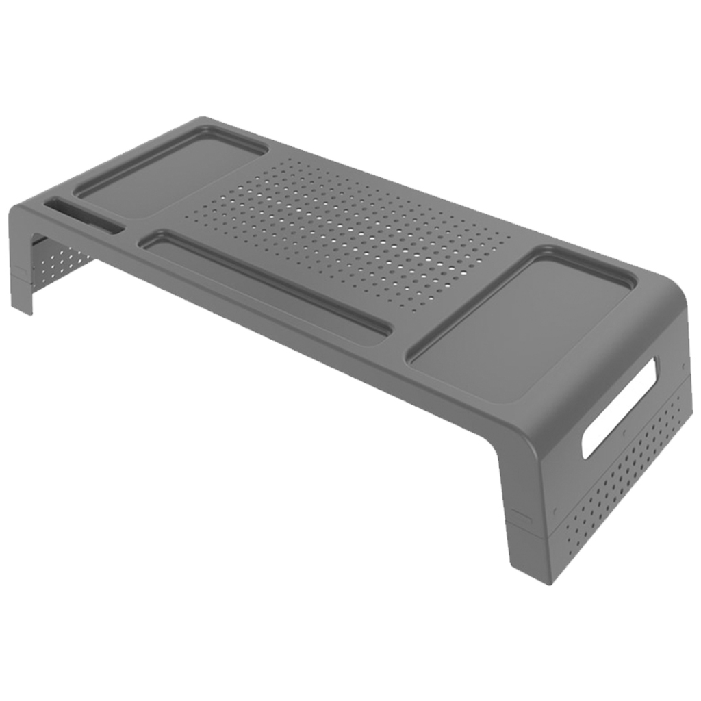 Suporte para Monitor e Notebook com 3 Níveis Preto Maxcril - 10090012