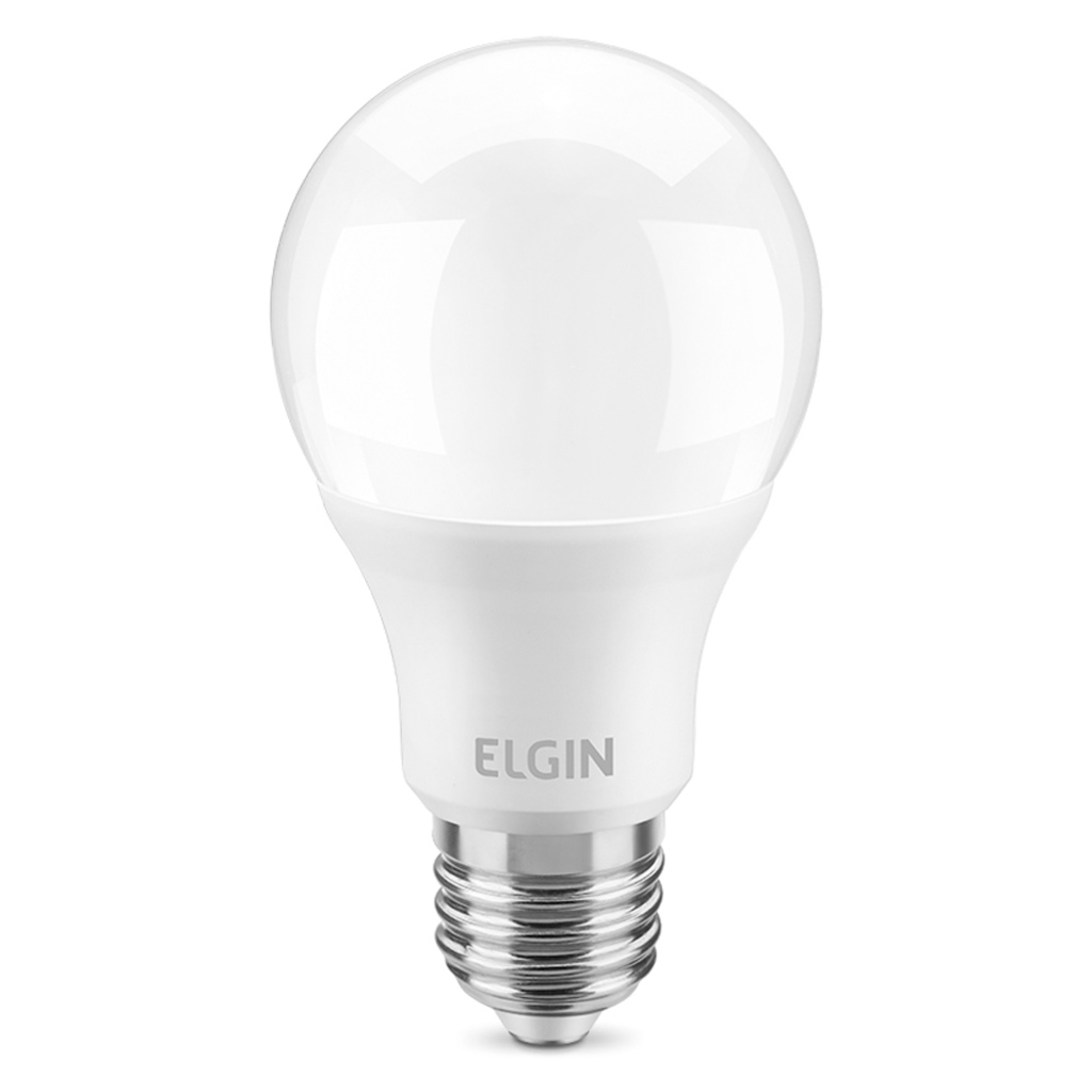 Lâmpada Led Bulbo 12 Watts A60 6500K Branco E27 Bivolt Elgin - 48BLED2F12YU