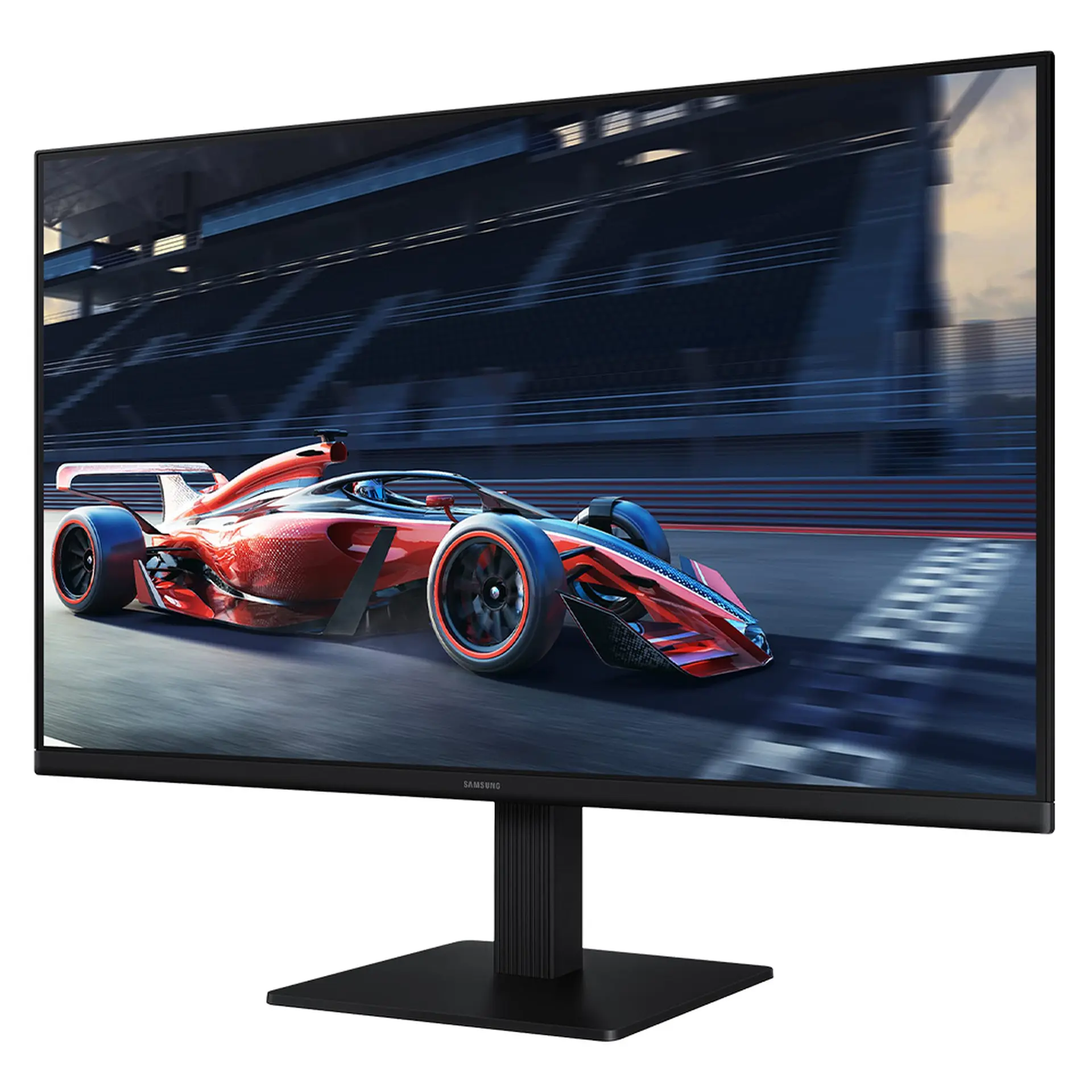 Monitor Gamer Samsung 27" Wide Full HD HDMI VGA LS27D300GALMZD - Preto - Bivolt