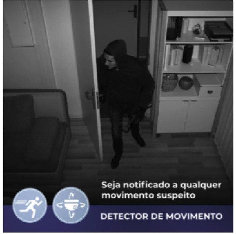 INSTALAÇÃO INCLUSA Câmera Externa Inteligente Giratória Ekaza