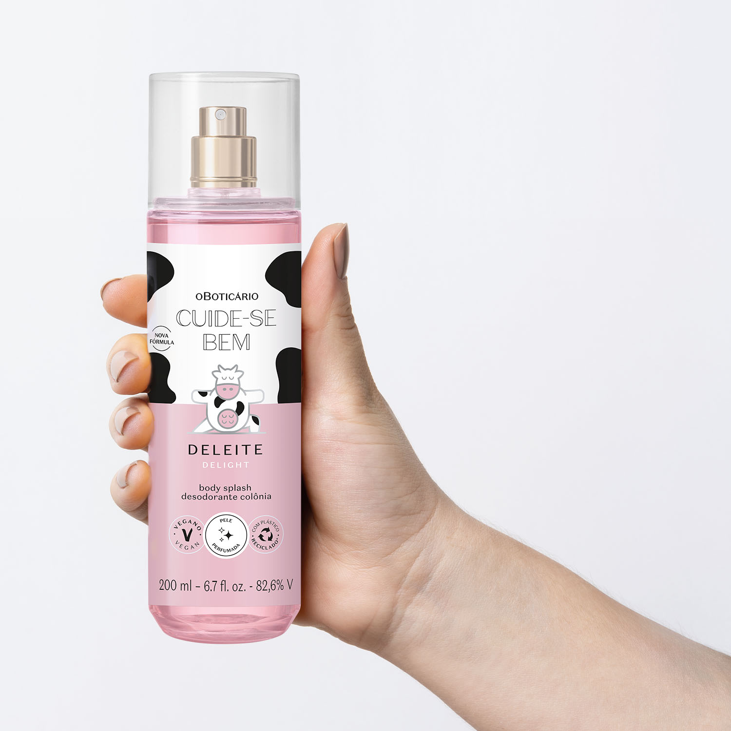 Body Splash Cuide-Se Bem Deleite 200ml