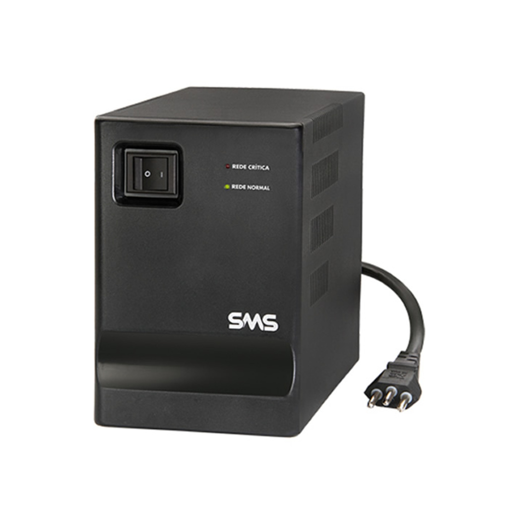 Estabilizador SMS Progressive-III Laser 2000VA Entrada Bivolt e Saída 115V - 16218