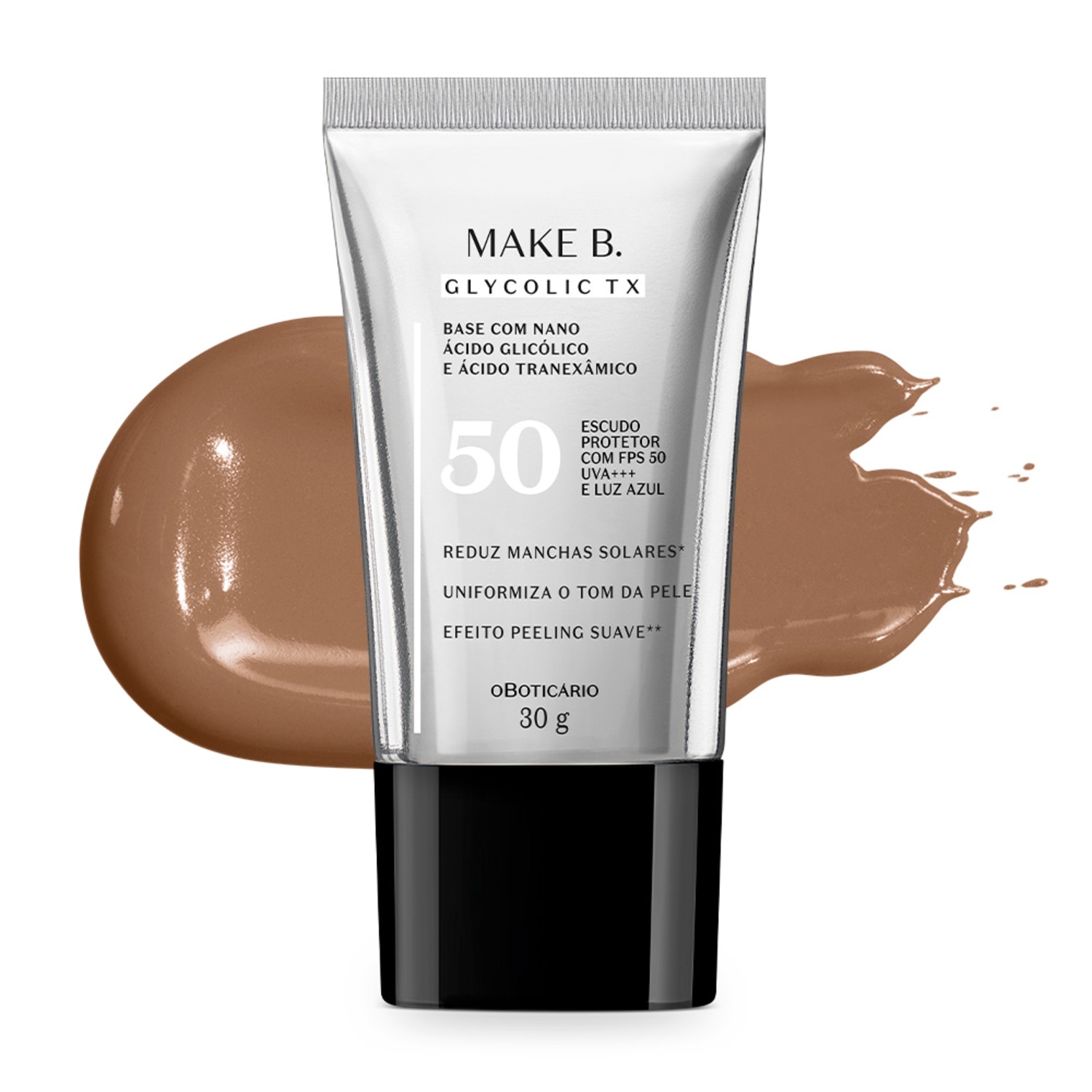 Base Líquida Make B. Glycolic TX Cor 220 30g