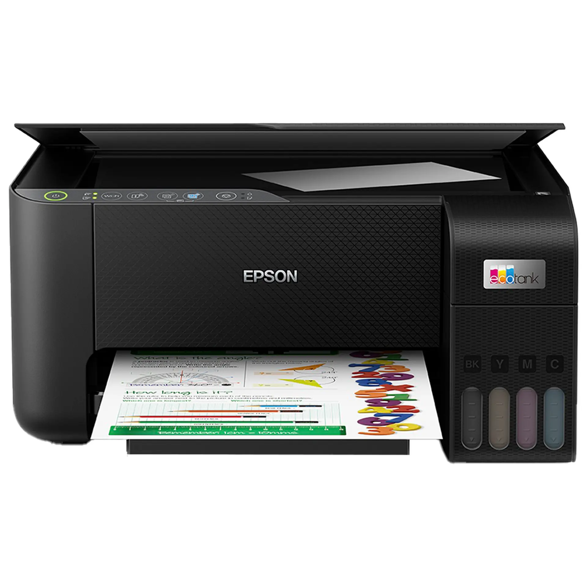 Impressora Multifuncional Jato de Tinta Epson Ecotank L3250 Colorido Wi-Fi - Preto - Bivolt