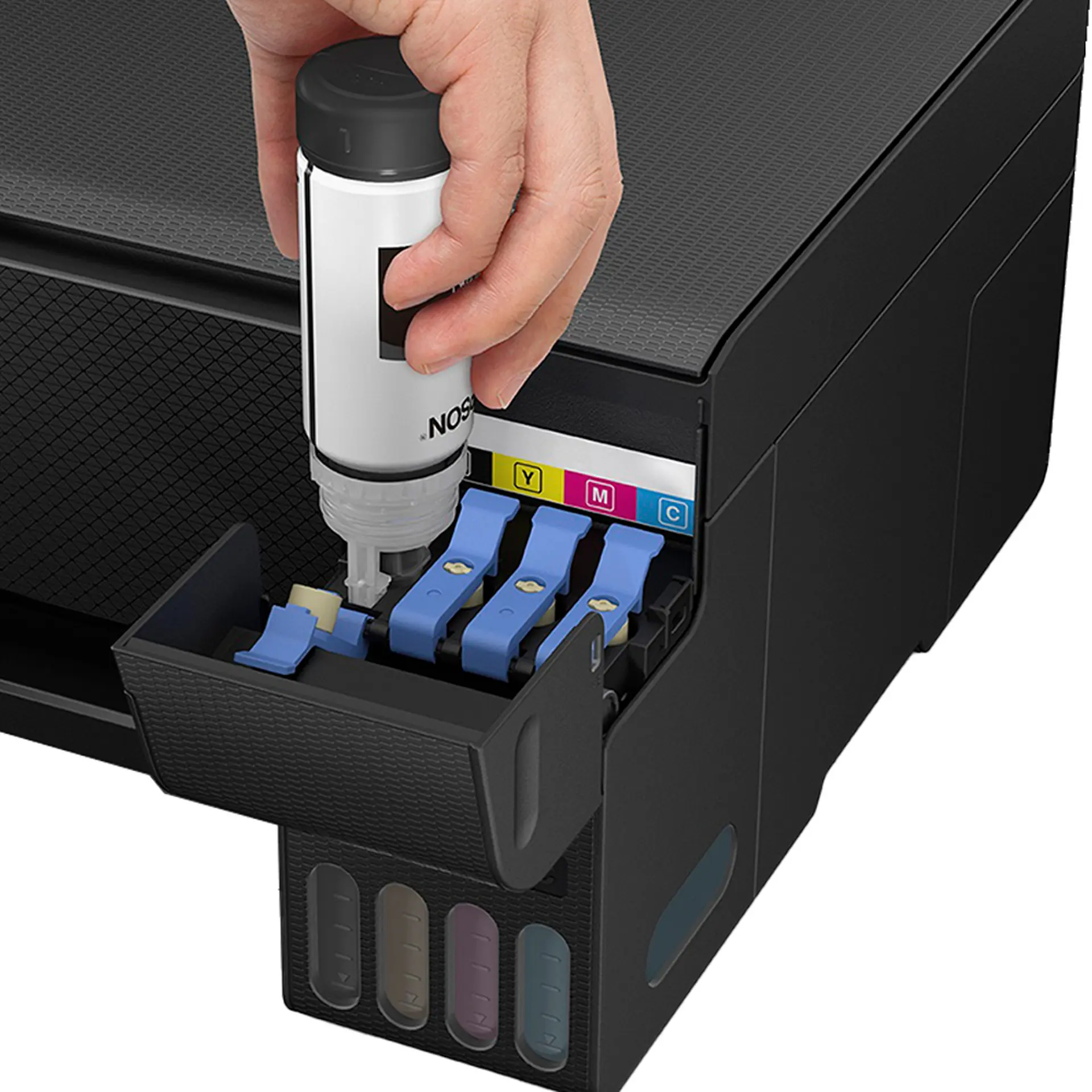 Impressora Multifuncional Jato de Tinta Epson Ecotank L3250 Colorido Wi-Fi - Preto - Bivolt
