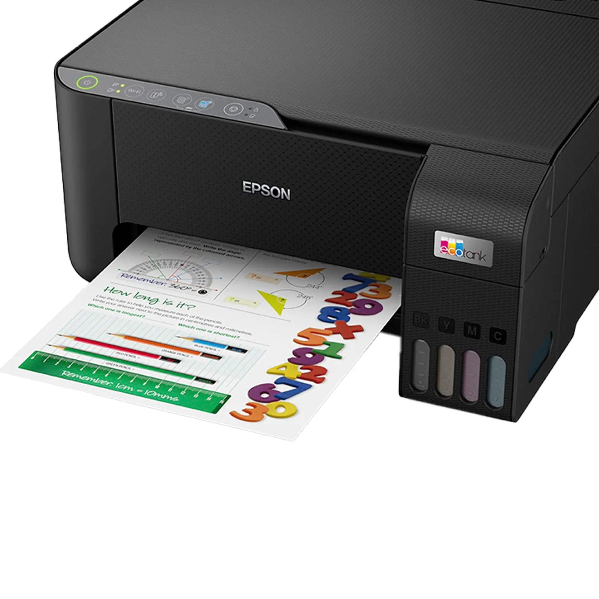 Impressora Multifuncional Jato de Tinta Epson Ecotank L3250 Colorido Wi-Fi - Preto - Bivolt