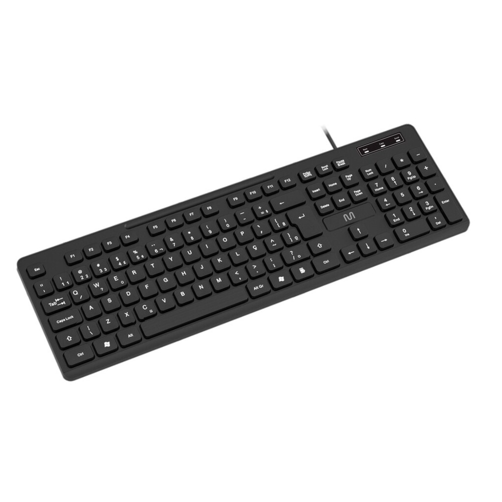 Teclado USB Soft Silence Multi Preto - TF400 - Vendido Unitário