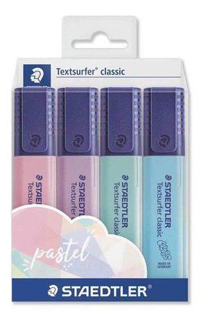 Marca Texto Staedtler Textsurfer Classic Vintage com 4 Cores